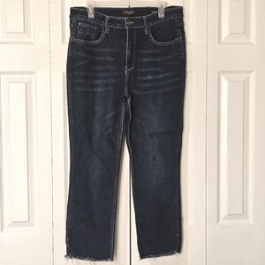 Judy Blue Women's Dark Crop Jeans